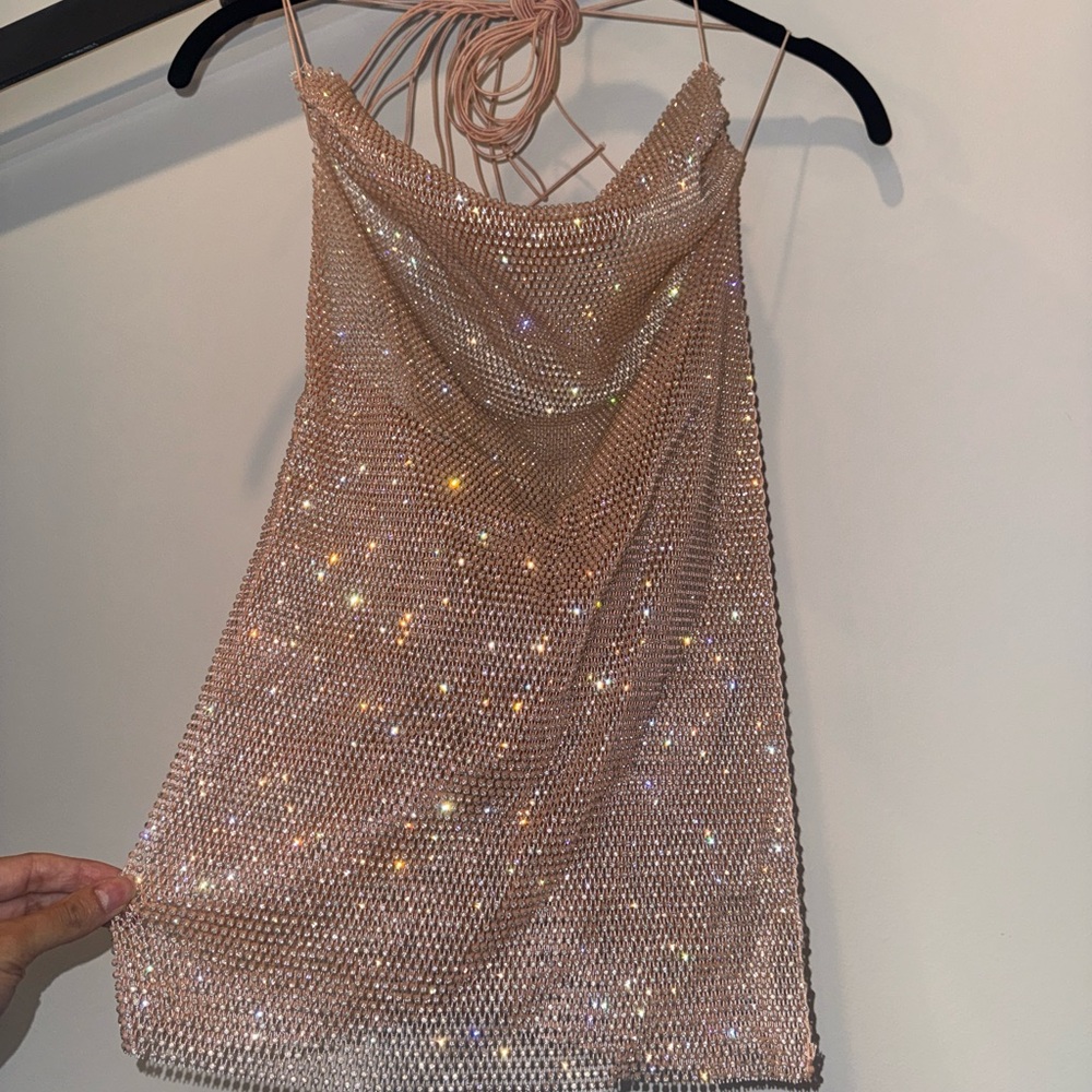 Lemon Lunar diamond mini dress